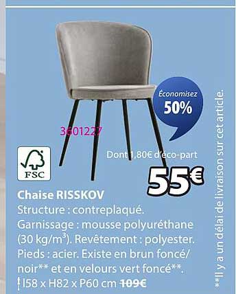 Chaise RISSKOV