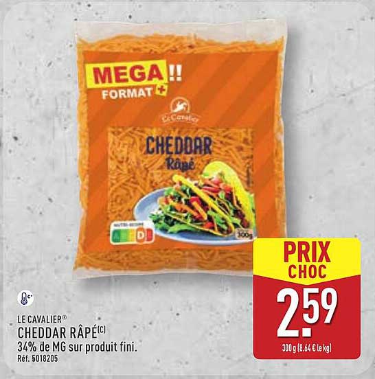 CHEDDAR RÂPÉ
