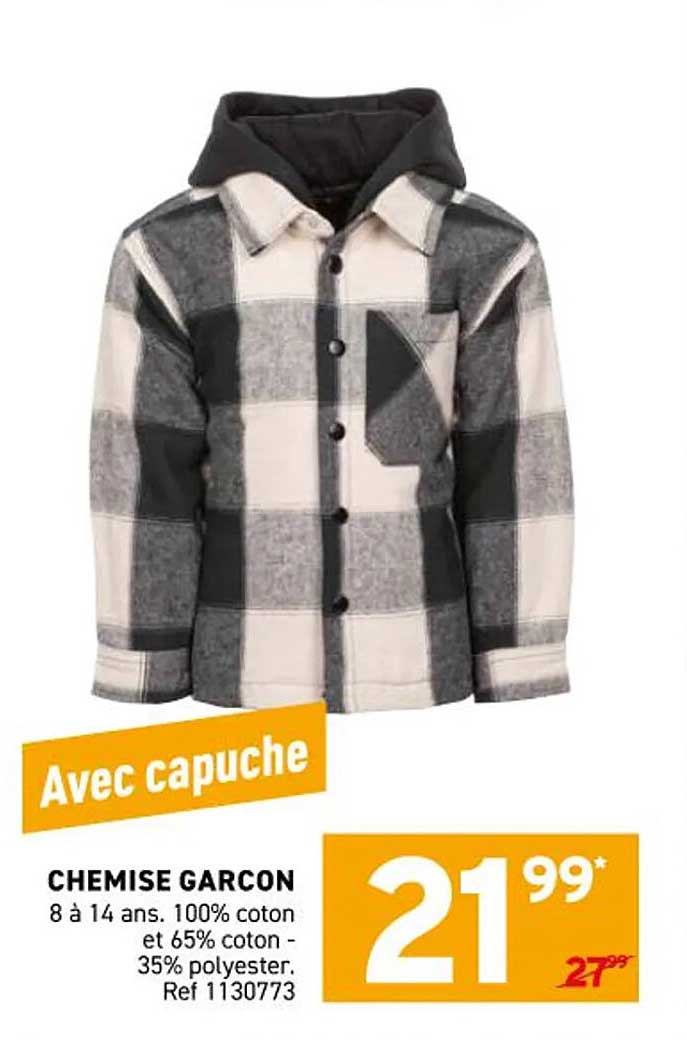 CHEMISE GARCON
