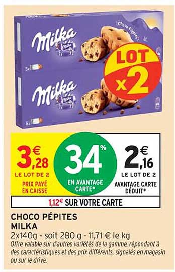 CHOCOS PÉPITES MILKA