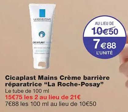 Cicaplast Mains Crème barrière réparatrice “La Roche-Posay”