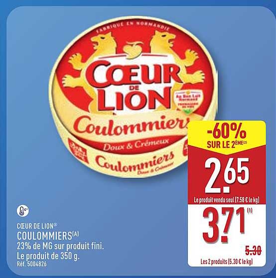 COEUR DE LION® COULOMMIERS