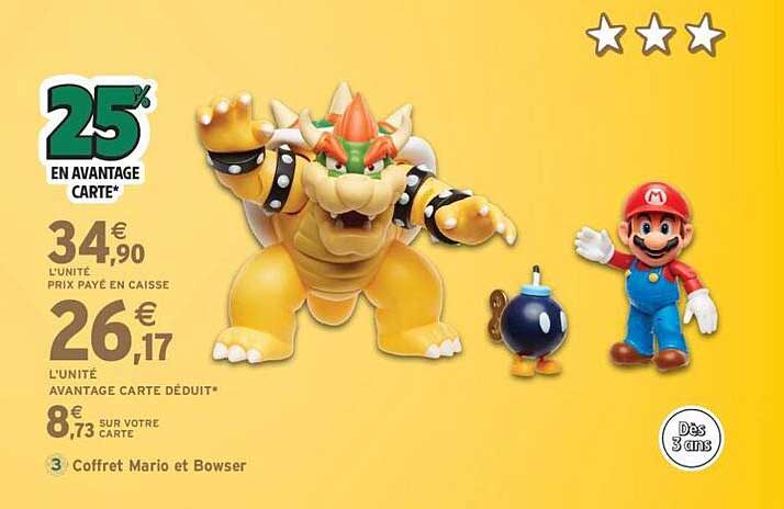 Coffret Mario et Bowser
