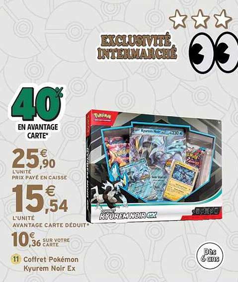 Coffret Pokémon Kyurem Noir Ex