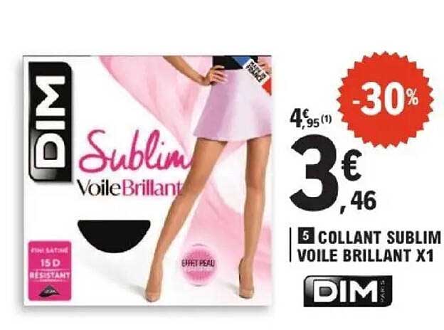 COLLANT SUBLIM VOILE BRILLANT X1