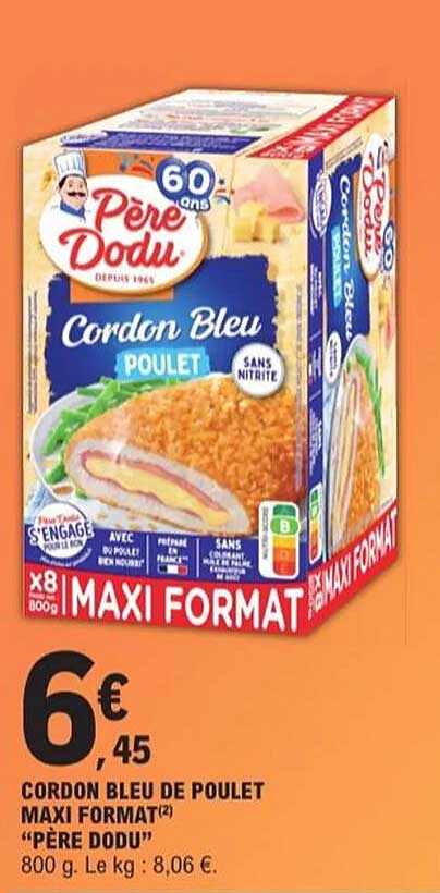 Cordon Bleu de Poulet Maxi Format
