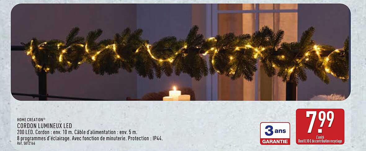 CORDON LUMINEUX LED