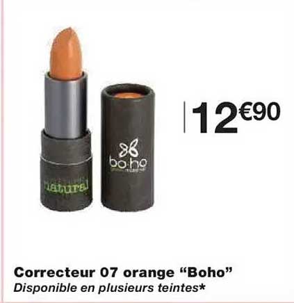Correcteur 07 orange “Boho”