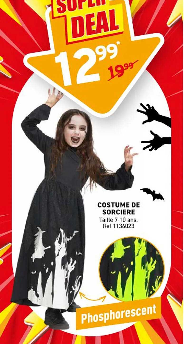 COSTUME DE SORCIERE