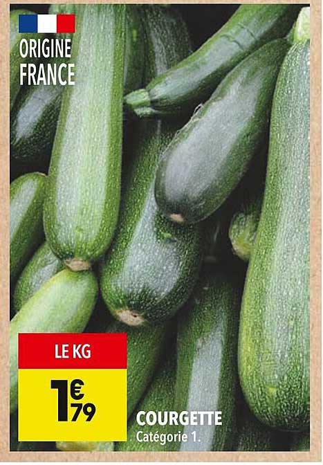 COURGETTE Catégorie 1