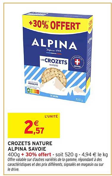 CROZETS NATURE ALPINA SAVOIE