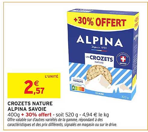CROZETS NATURE ALPINA SAVOIE
