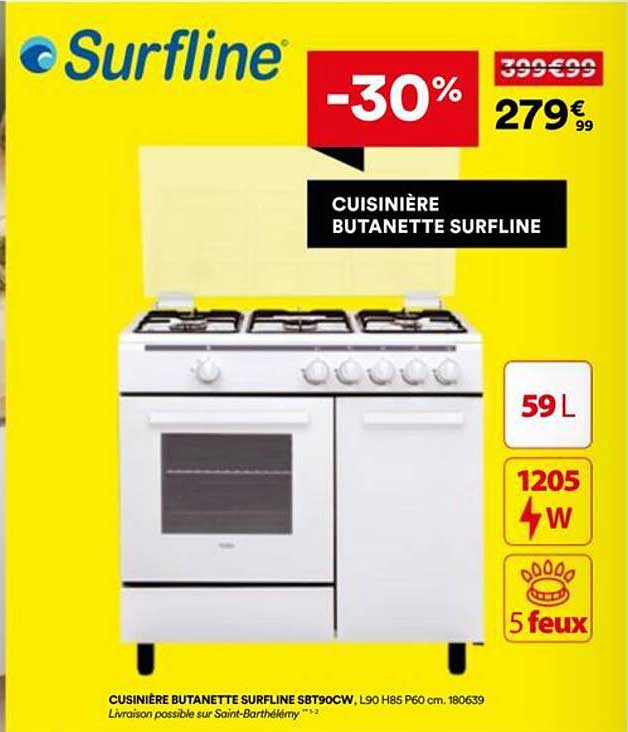 CUISINIÈRE BUTANETTE SURFLINE