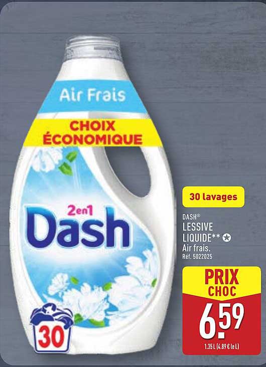 DASH® LESSIVE LIQUIDE - Air frais