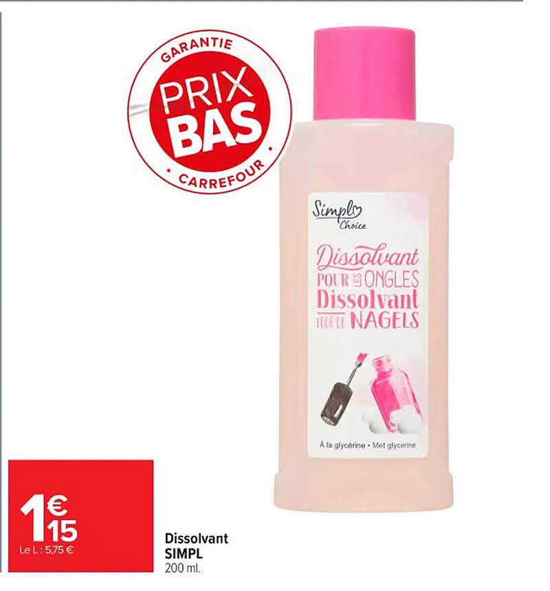 Dissolvant SIMPL