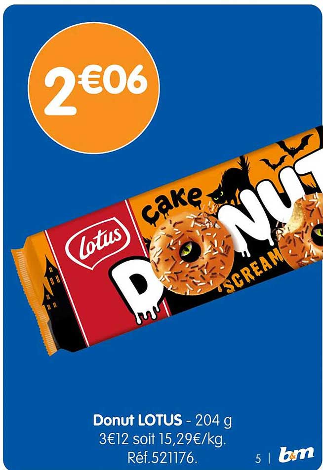 Donut LOTUS - 204 g