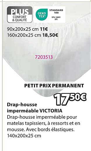 Drap-housse imperméable VICTORIA