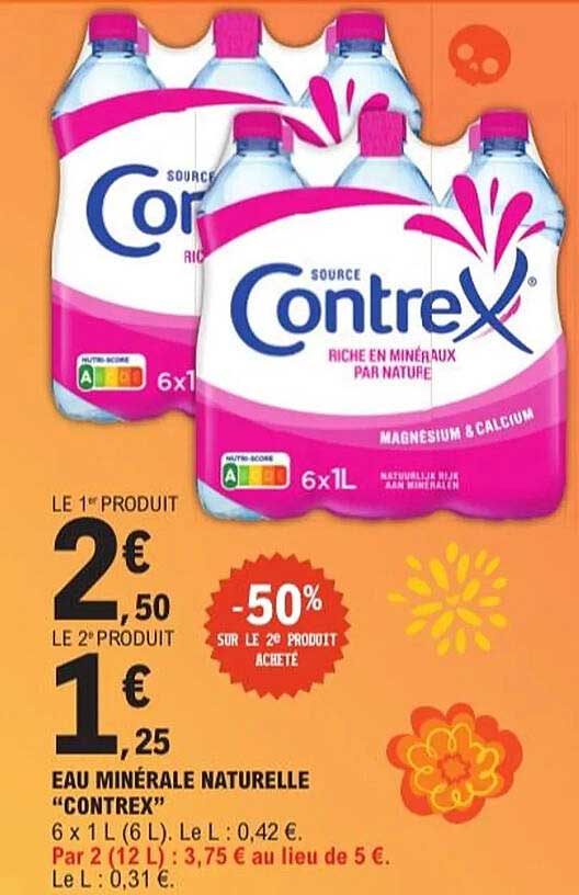 EAU MINÉRALE NATURELLE “CONTREX”