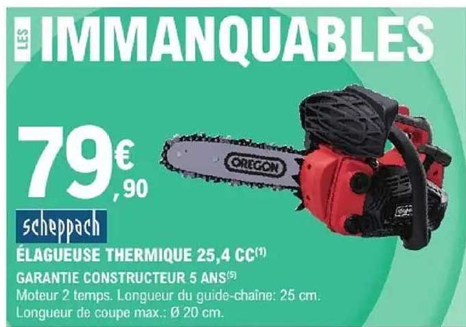 ÉLAGUEUSE THERMIQUE 25,4 CC