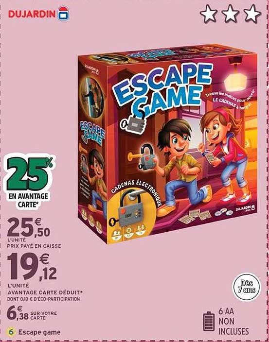 ESCAPE GAME