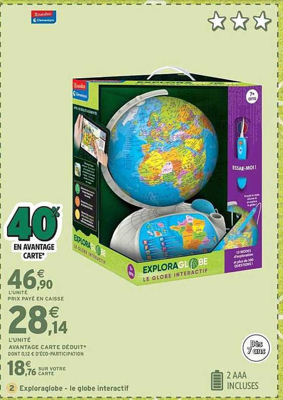 EXPLORAGLOBE - LE GLOBE INTERACTIF