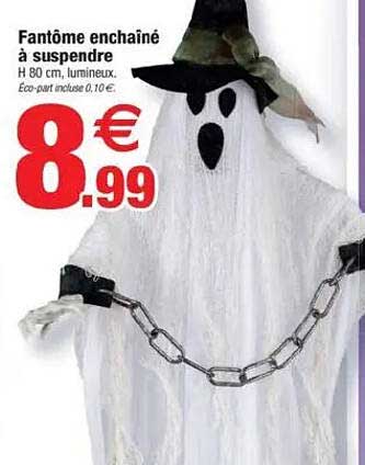 Fantôme enchaîné à suspendre