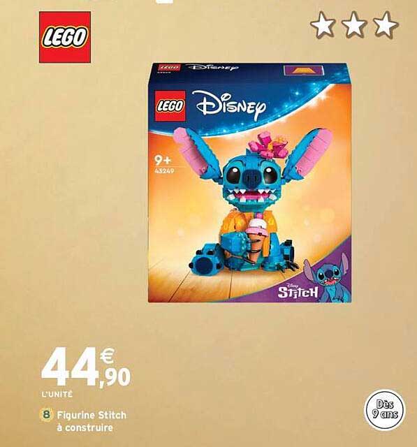 Figurine Stitch LEGO Disney
