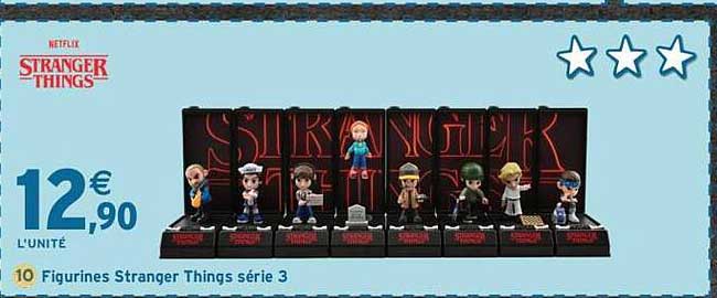 Figurines Stranger Things série 3