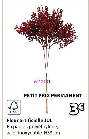 Fleur artificielle JUL