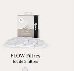 FLOW Filtres lot de 3 filtres
