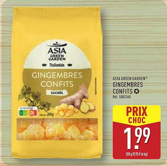 GINGEMBRES CONFITS