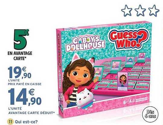 Guess Who? Gabby's Dollhouse
