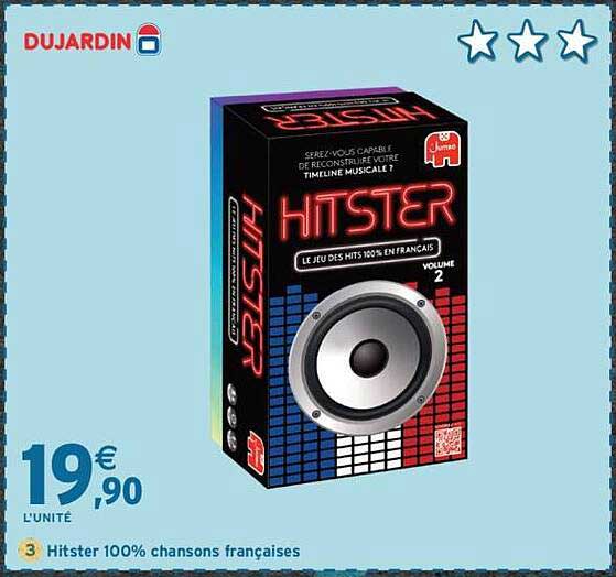 Hitster 100% chansons françaises
