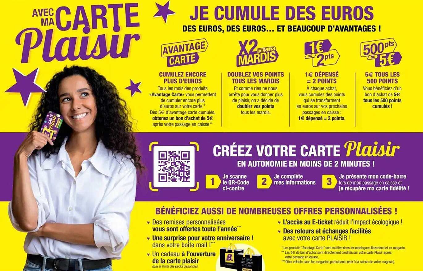 Je cumule des Euros avec ma Carte Plaisir