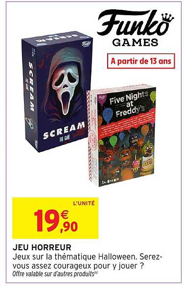 JEU HORREUR