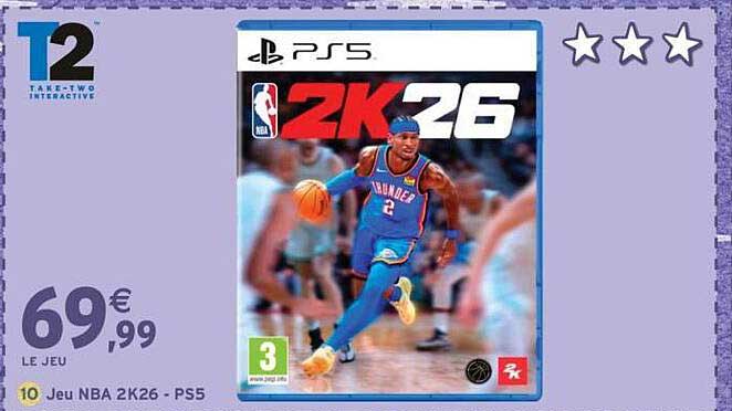 Jeu NBA 2K26 - PS5