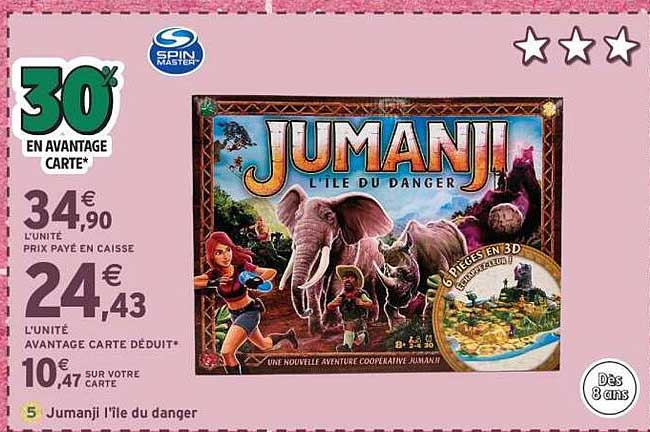 Jumanji l'île du danger