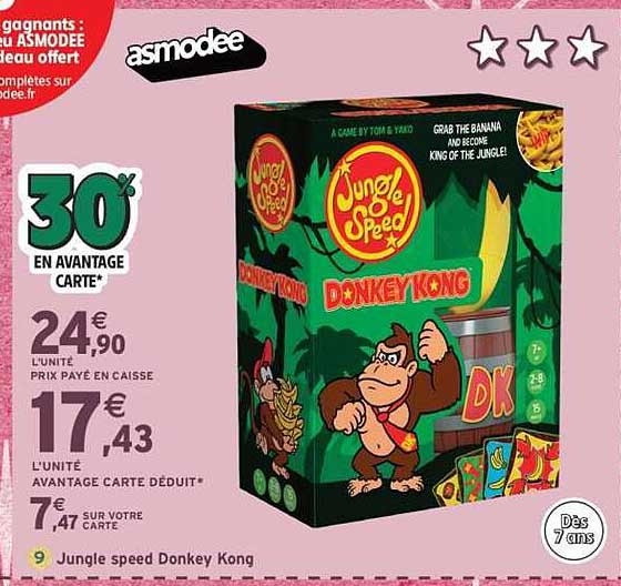 Jungle speed Donkey Kong