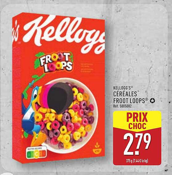 KELLOGG'S® CÉRÉALES FROOT LOOPS®