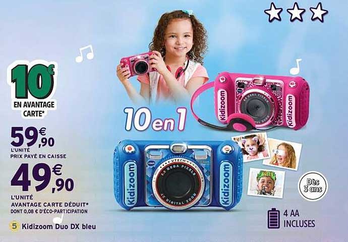 Kidzoom Duo DX bleu