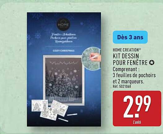 KIT DESSIN POUR FENÊTRE