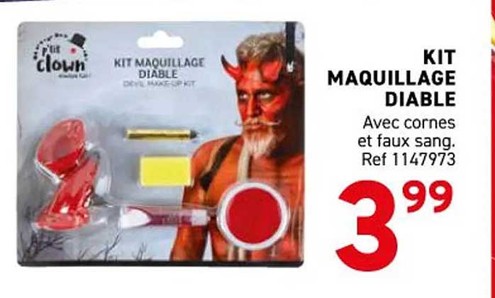 KIT MAQUILLAGE DIABLE