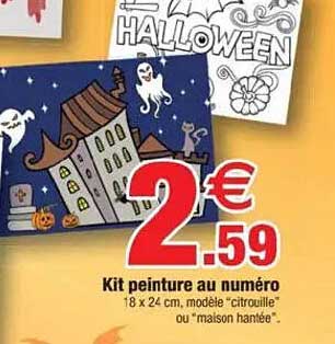 Kit peinture au numéro