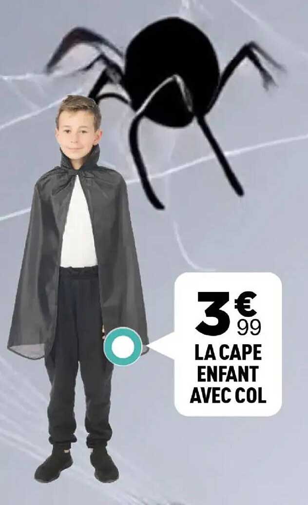 LA CAPE ENFANT AVEC COL