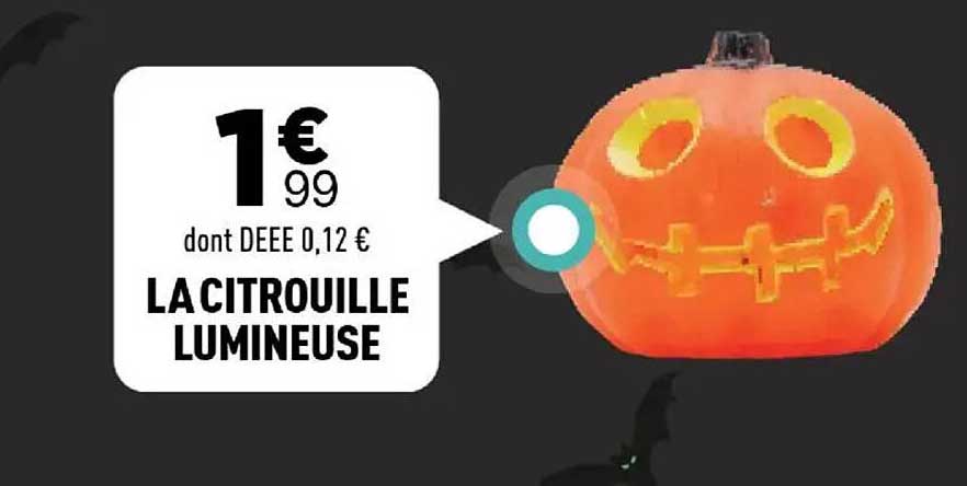 LA CITROUILLE LUMINEUSE