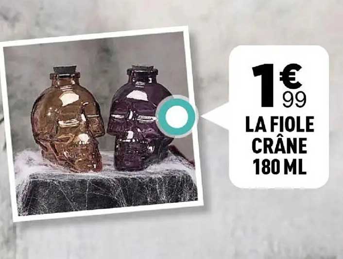 LA FIOLE CRÂNE 180 ML
