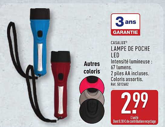 LAMPE DE POCHE LED