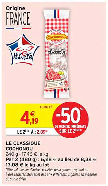 LE CLASSIQUE COCHONOU