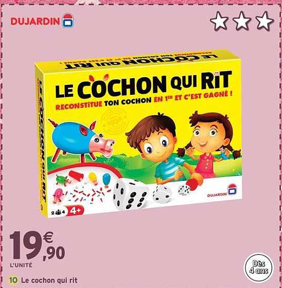 LE COCHON QUI RIT