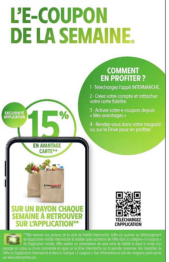 L'E-COUPON DE LA SEMAINE